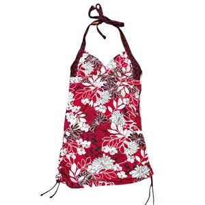 Athleta Swim Dress One Piece Swimsuit Swimdress Floral 38B/36C M Medium New